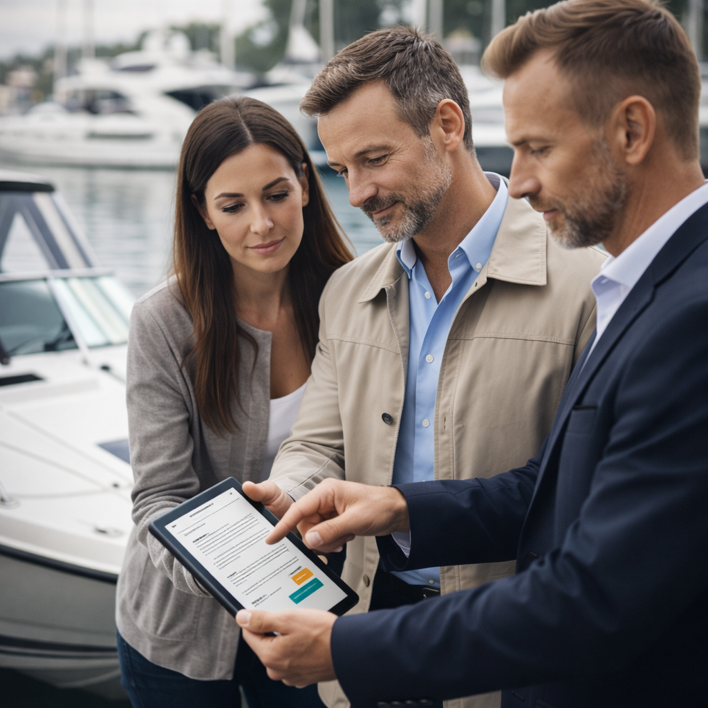 Interieur van een boot
